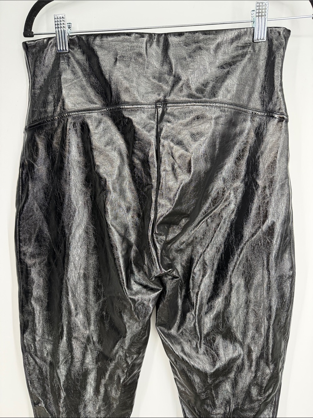 Spanx Faux Patent Leather Pants size XL - Picture 8 of 9
